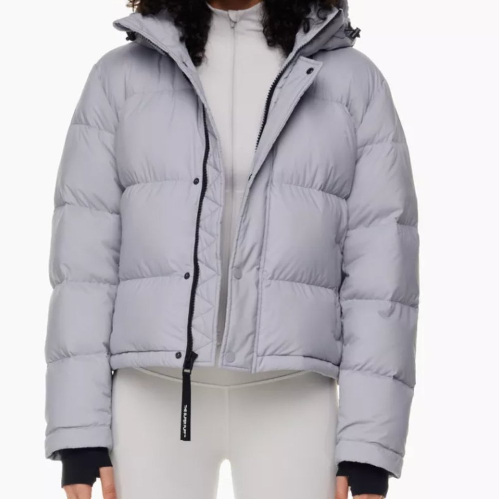 Super World™ The Super Puff™ Shorty Short goose-down puffer jacket